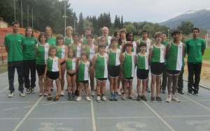 Foto: Atletes del Club assistents a la presentació de la nova temporada 2012-13.