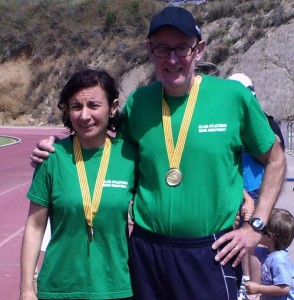 Imatge després de l’entrega de medalles.