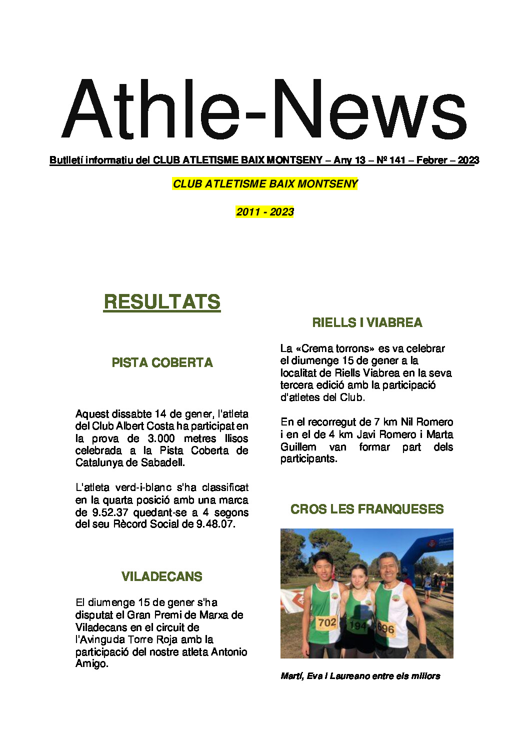 thumbnail of Athle-News_141 Febrer