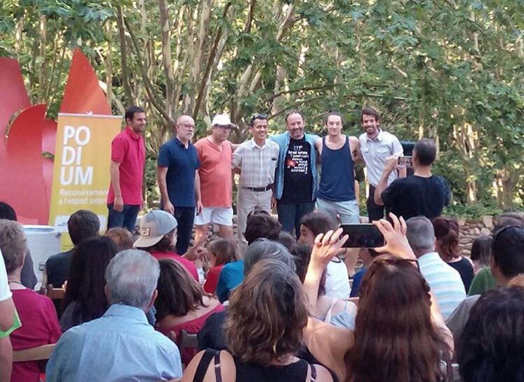 ATLETES DISTINGITS A LA FESTA PÓDIUM